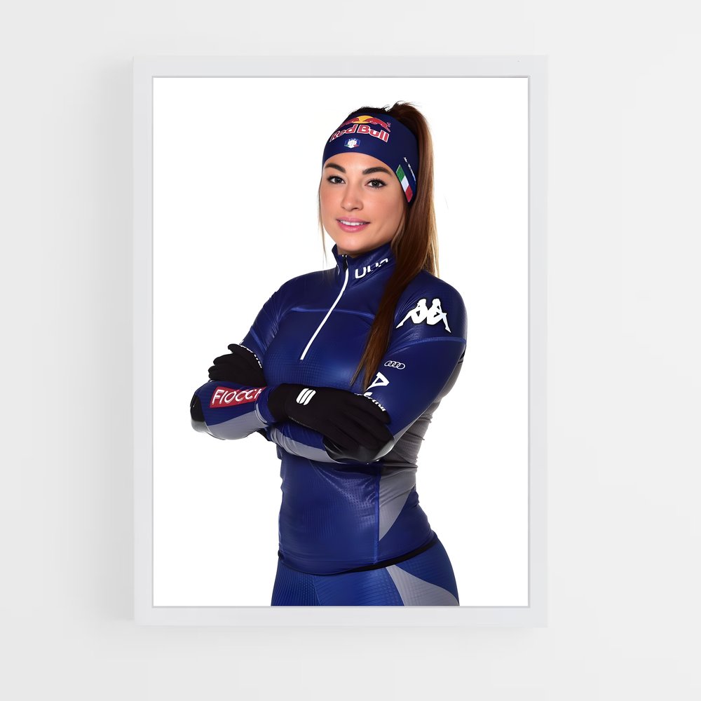 Poster Dorothea de wierer – affiche Biathlon (vue 3)